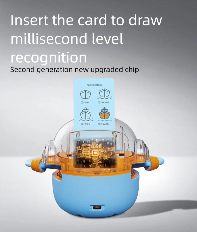 Intelligent drawing robot for educational early education