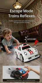 2026 New Camera RC Drift Car with Dual Mode Lights Sound  Screen Control Car Smart Induction Following Children's Toys Gift