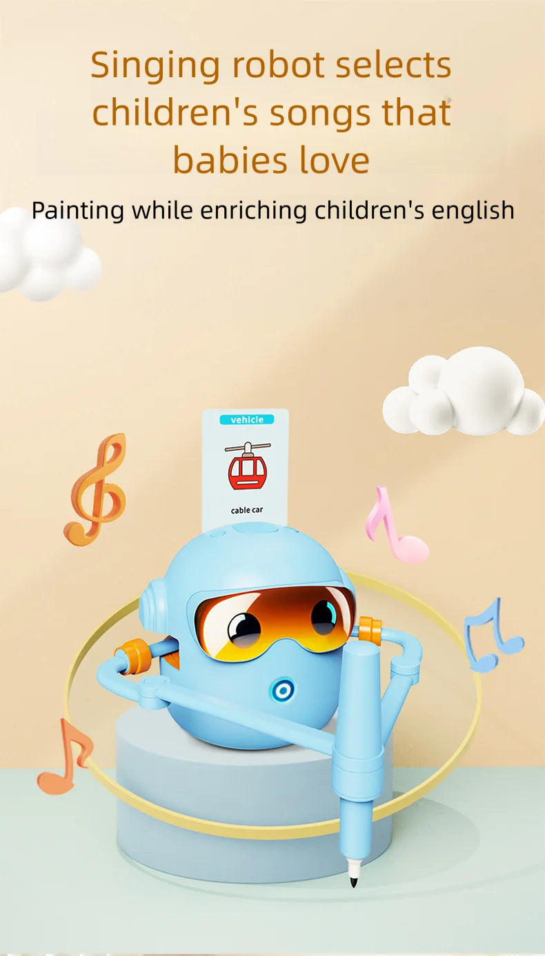 Intelligent drawing robot for educational early education