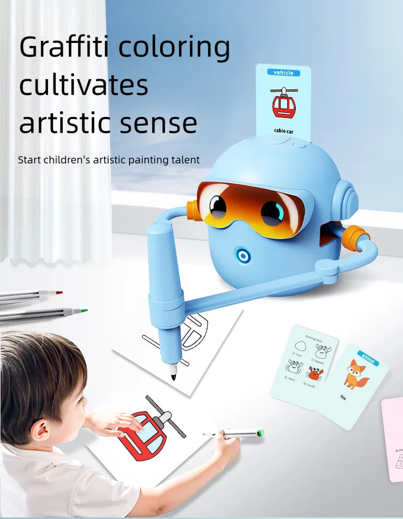 Intelligent drawing robot for educational early education
