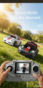 2026 New Camera RC Drift Car with Dual Mode Lights Sound  Screen Control Car Smart Induction Following Children's Toys Gift
