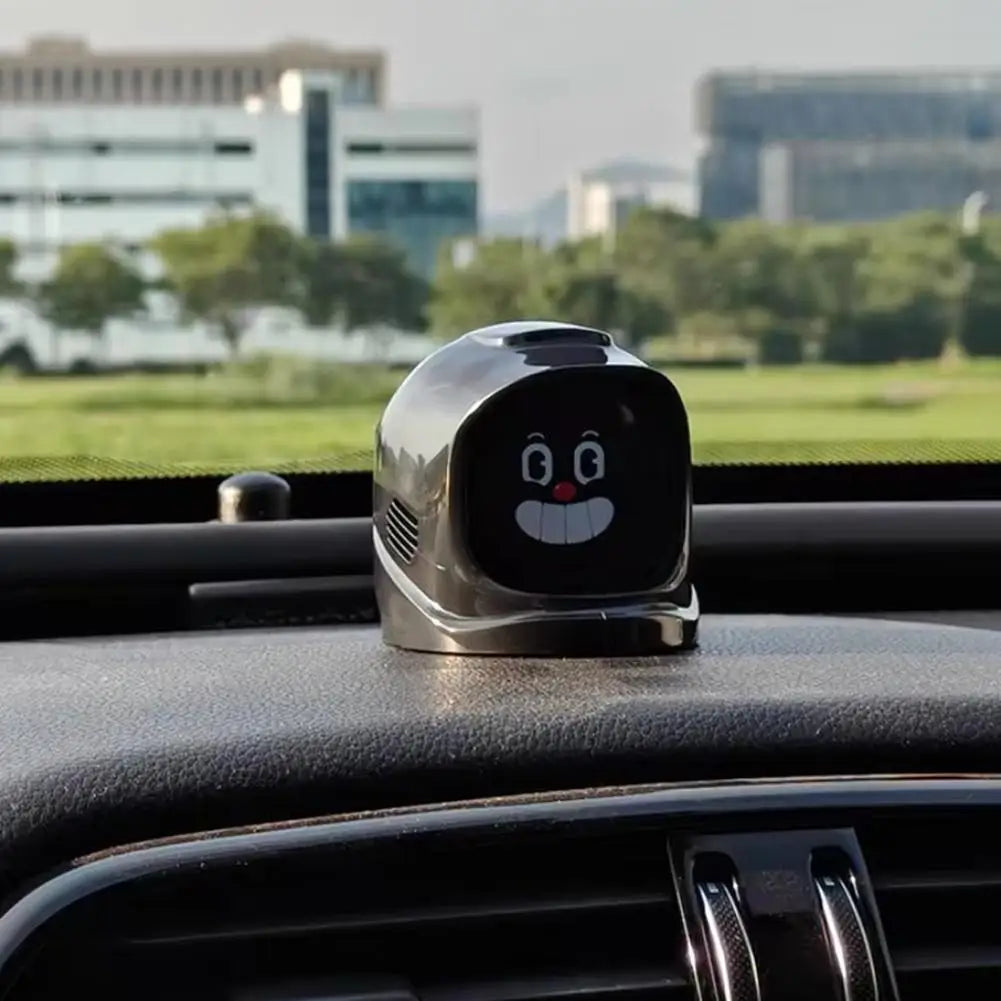 NEW Mangogo Intelligent Car Mounted Electronic Pet Ornaments With Facia Expressions Trendy Vehicle Companion Decorations Fo U3S0