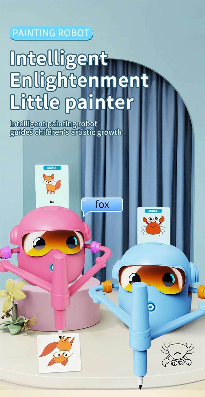 Intelligent drawing robot for educational early education